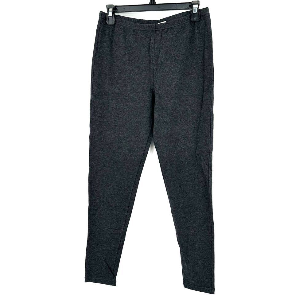 Lady Hathaway Size XL Leggings Gray Modal‎ Stretch Yoga Athleisure Basic Casual